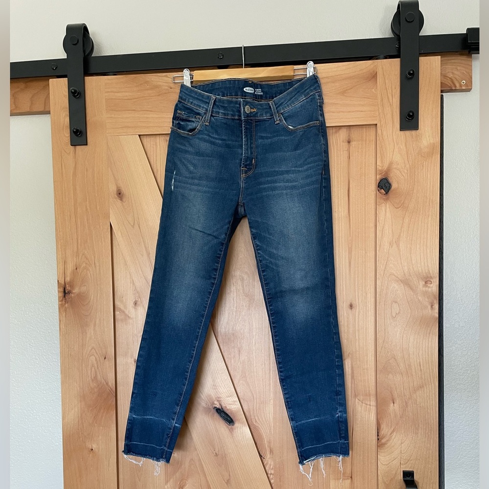 Old Navy Dark Blue Skinny Jeans